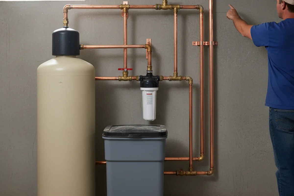 Whole-house water treatment system installed in Walker